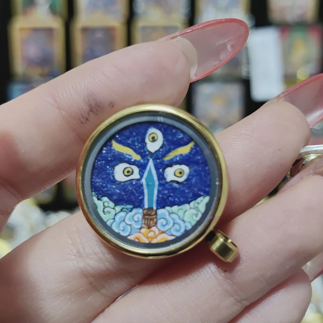 吊坠莫*风不动唐卡艺术