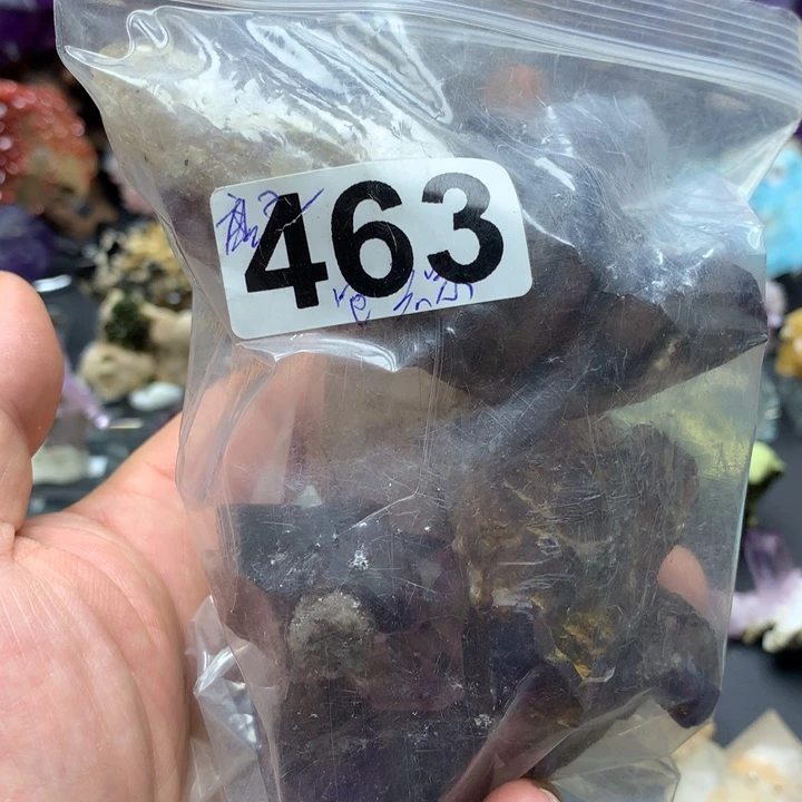 及****紫晶珠宝半成品未镶嵌463