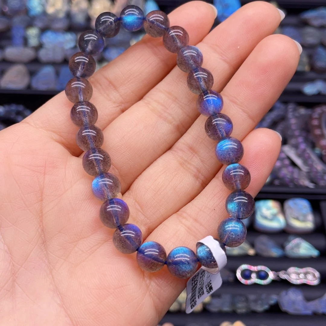 长石手串未镶嵌?****°7.8左右