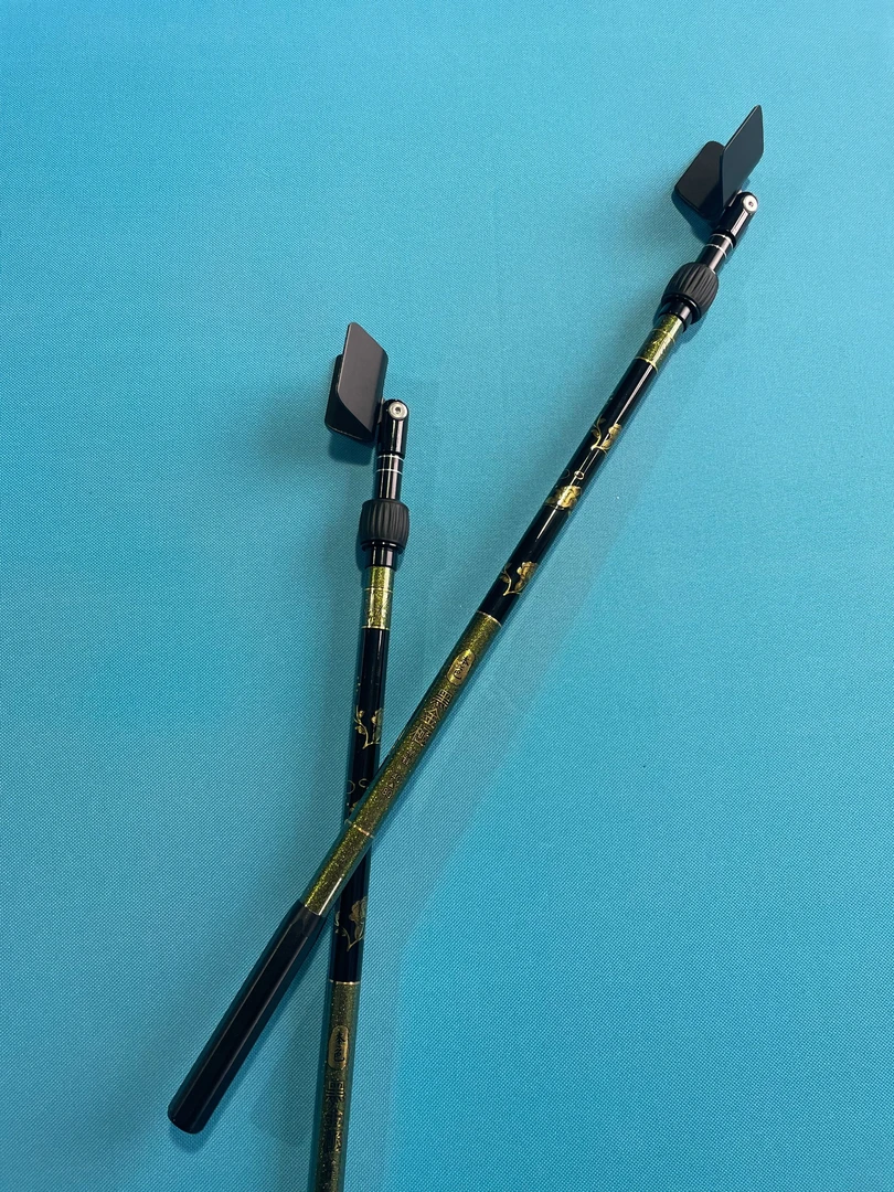 黑金极40-80小咔拉米黑坑金属回弹头竞技支架超轻超硬碳素带