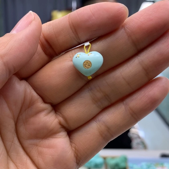 绿松石未镶嵌配饰