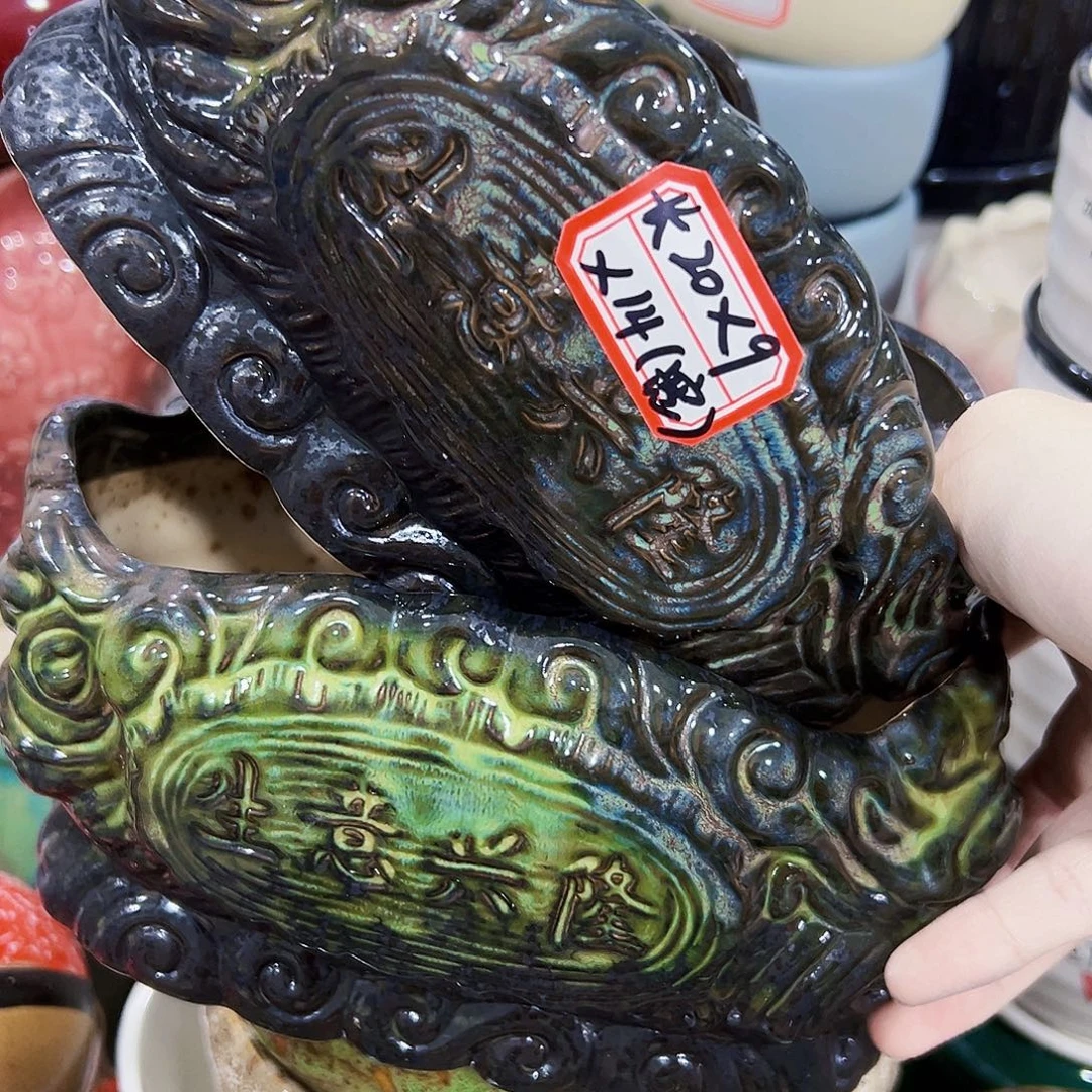 外贸尾单陶瓷花盆凑单10米包邮