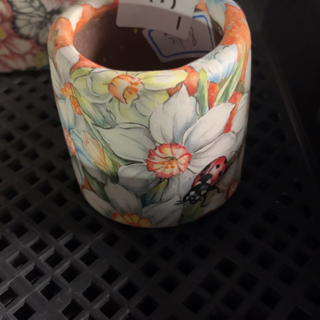 乔*编号355花盆一个