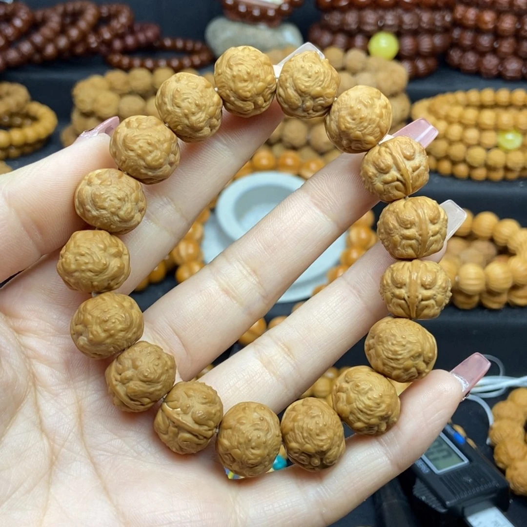 猴头核桃手串蟾王手持22籽