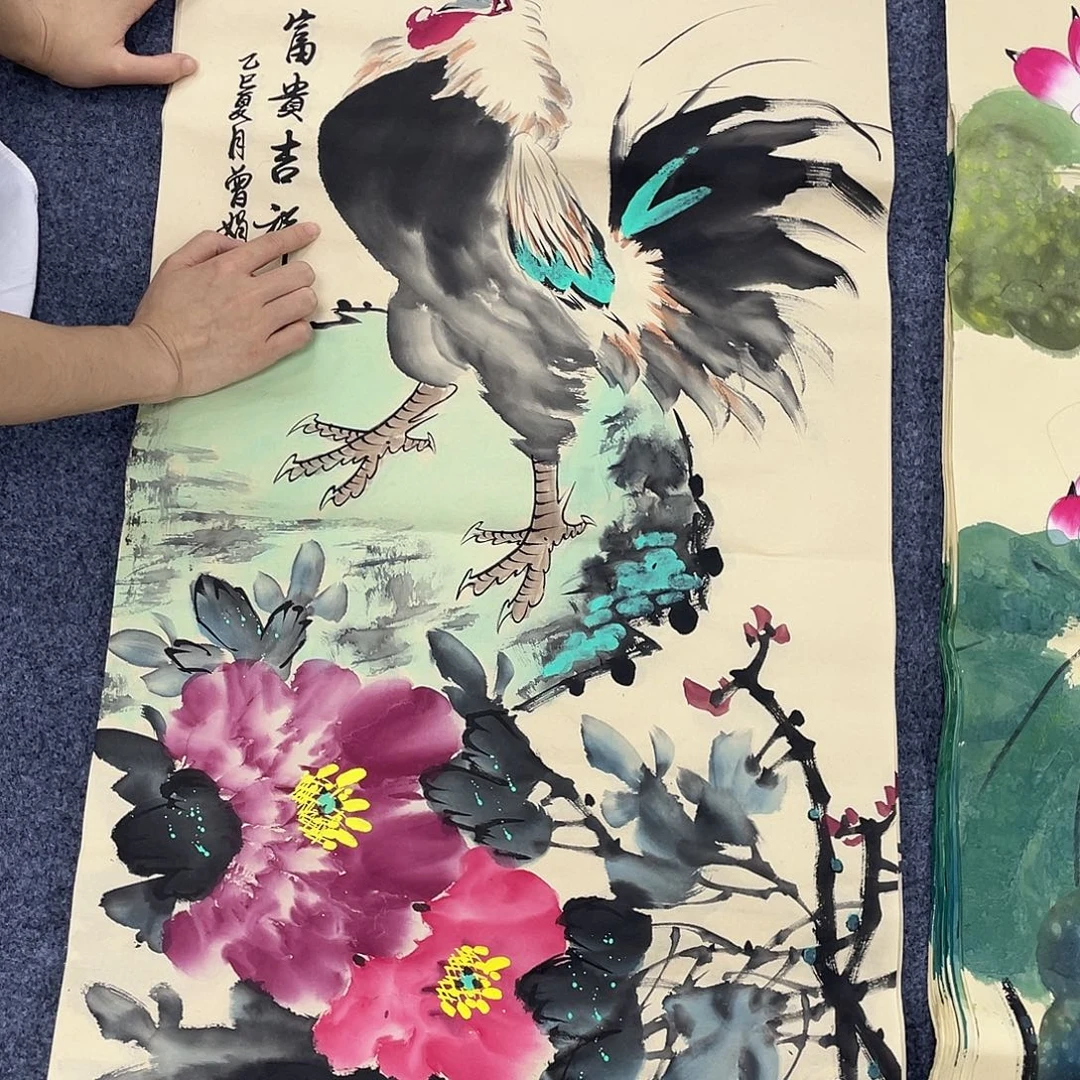 国画作品小姐姐放漏…