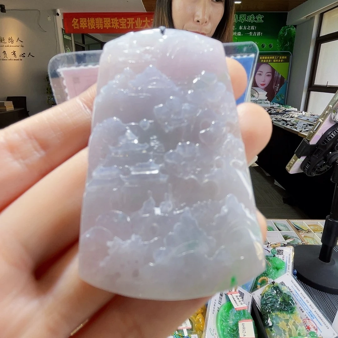颈饰未镶嵌翡翠翡翠