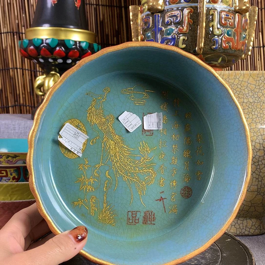摆件瓷器摆件真的好1556669
