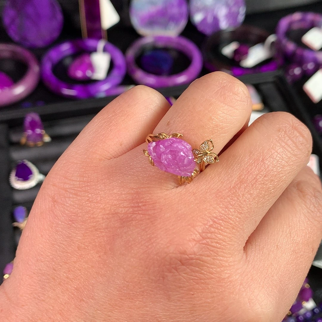 苏纪石（舒俱来）未镶嵌戒指