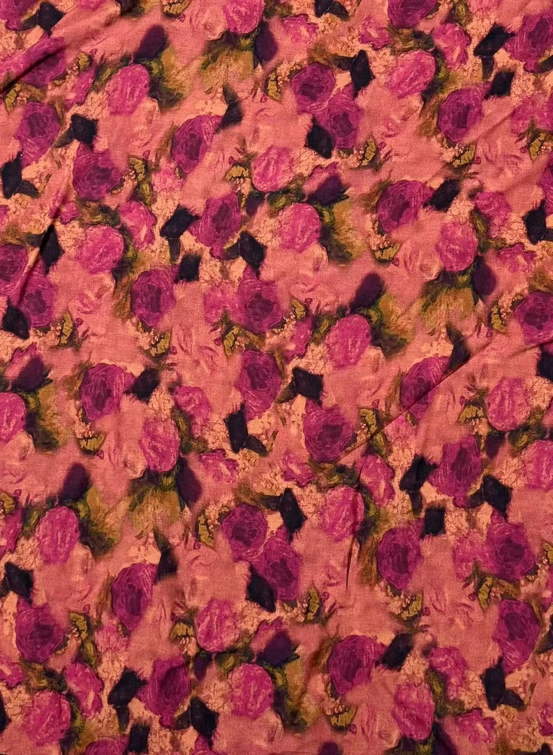 【木棉.哥特玫瑰】新款木棉布料，不支持七天无理由