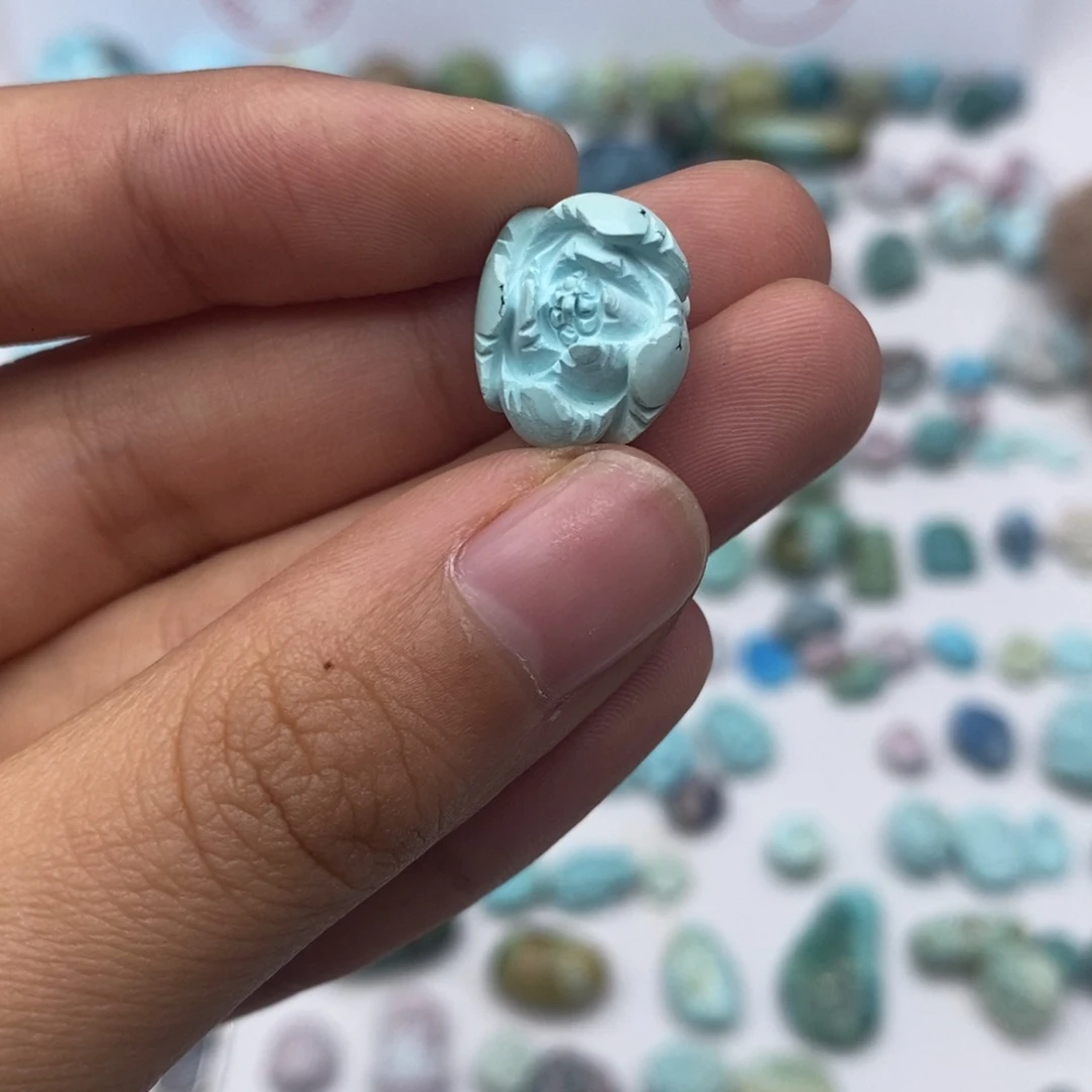 绿松石未镶嵌配饰