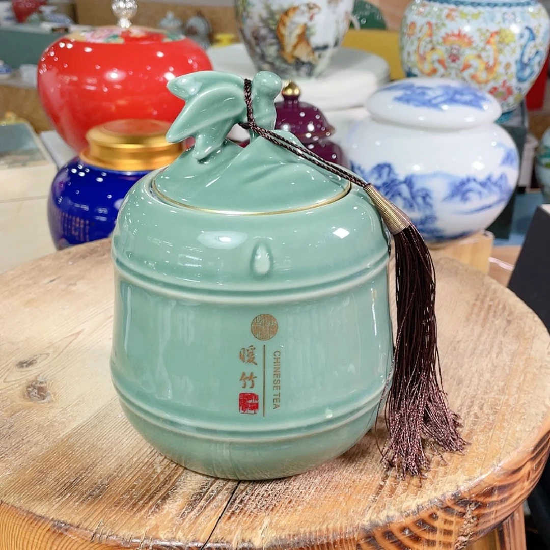 【闪购商品】罐陶瓷茶叶罐密封罐