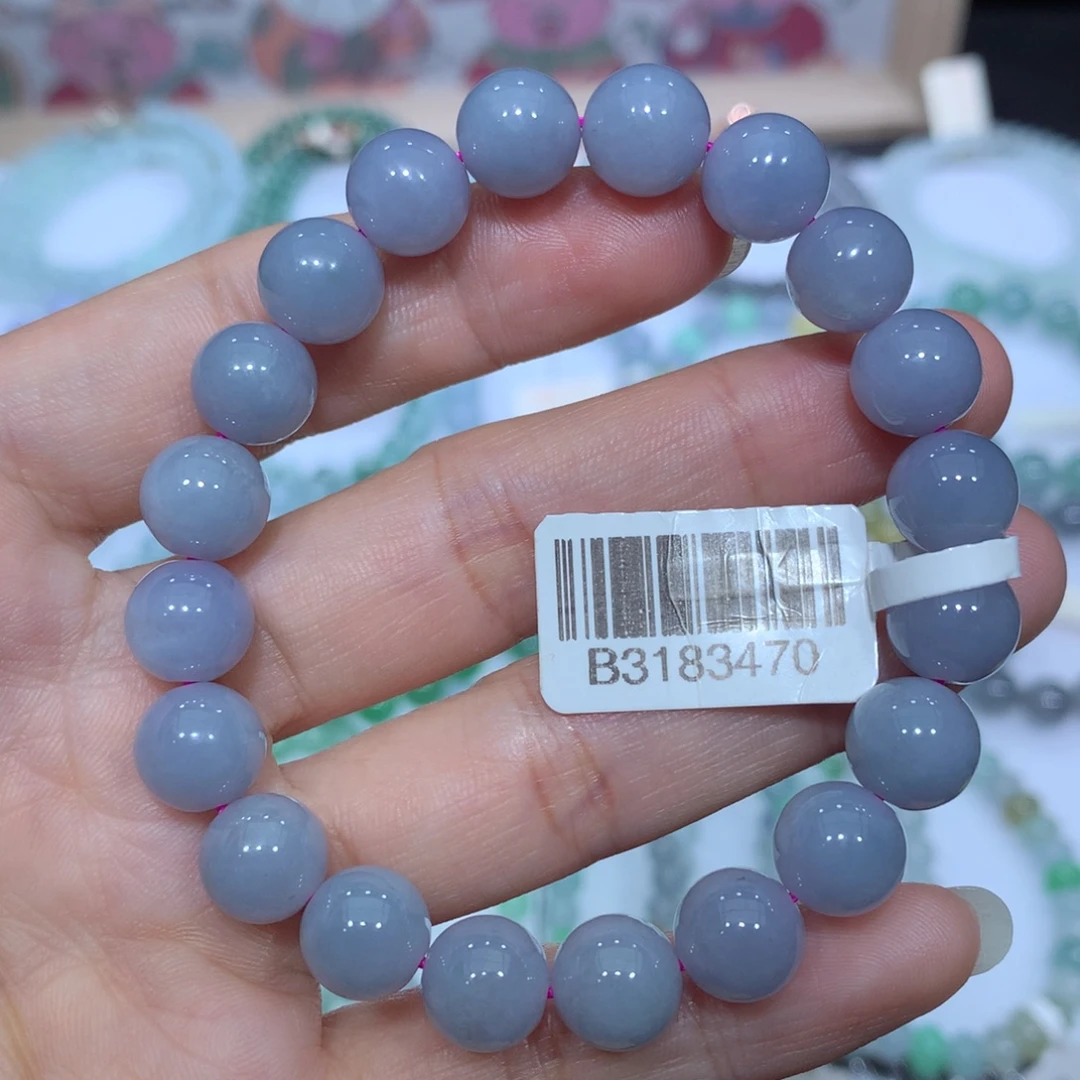 翡翠未镶嵌手链天然