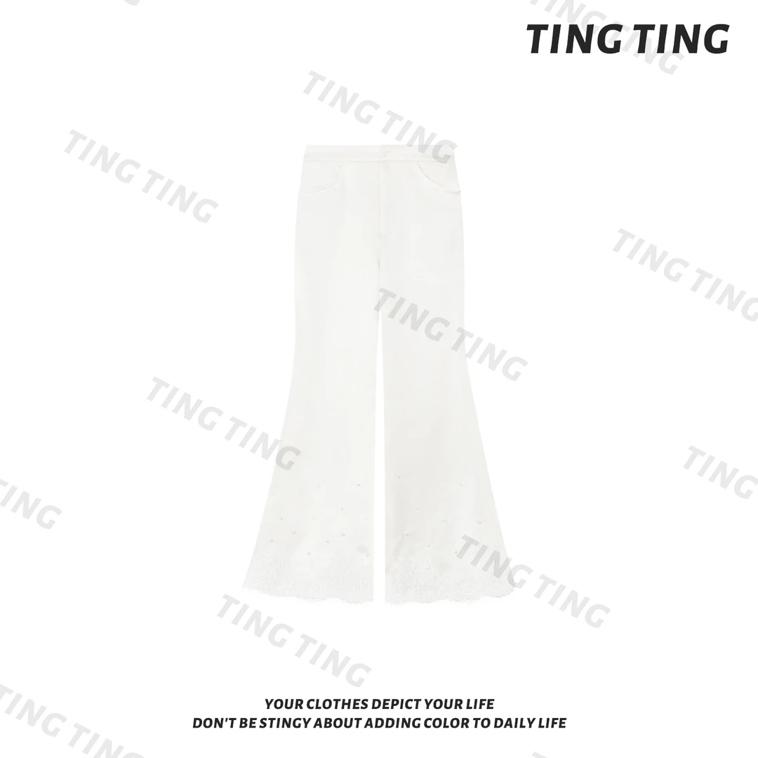 【婷婷】百搭喇叭裤 TT2SQTZ2338