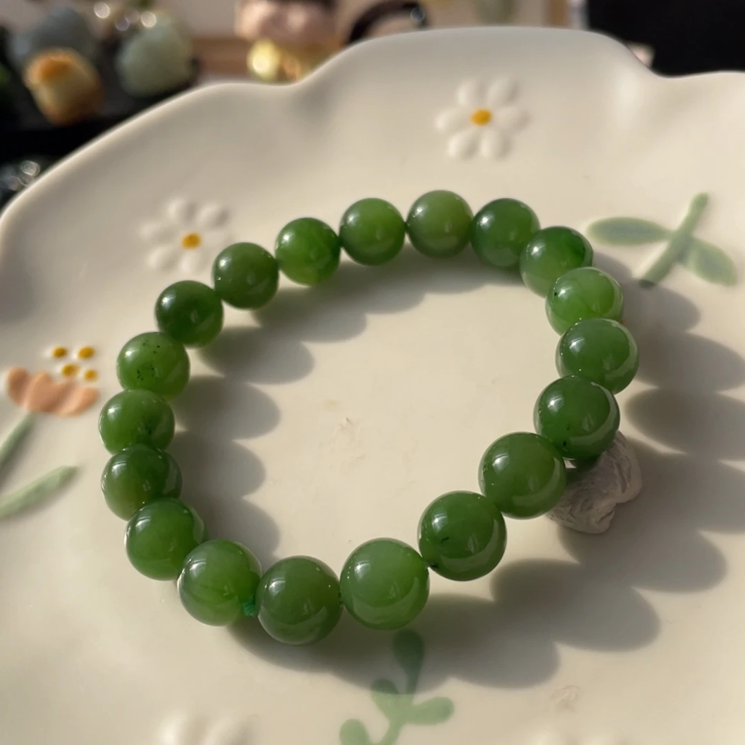 和田玉未镶嵌手链卡10