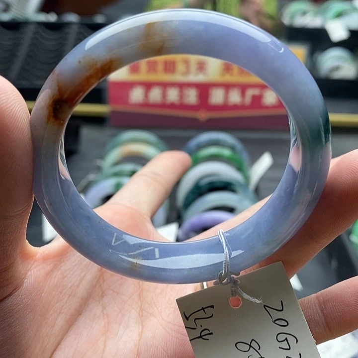 未镶嵌手镯翡翠53➕圈口