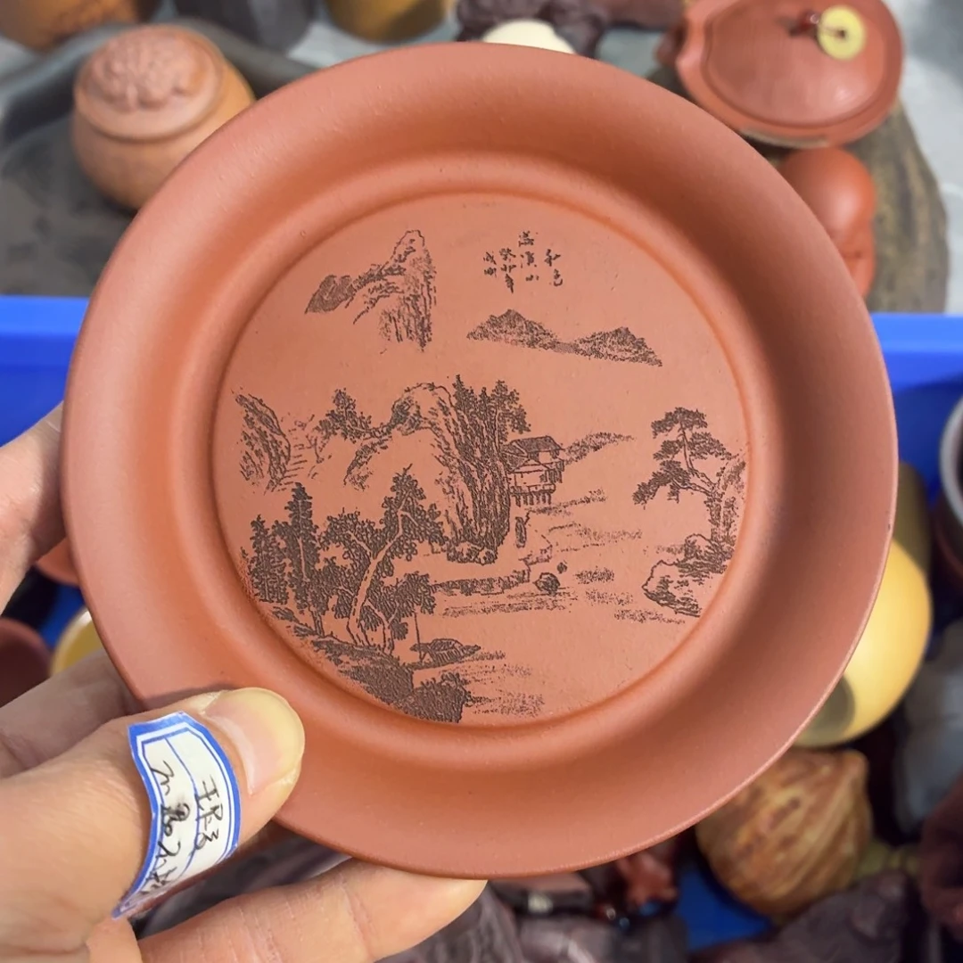 紫砂茶杯瑕疵不退不换介意勿拍