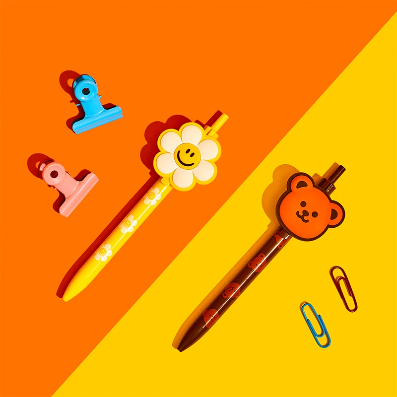 wigglewiggle2025新款pvc按压式玩偶装饰圆珠笔创意礼品