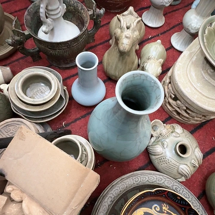 摆件丁*泉瓷器和陶瓷制品
