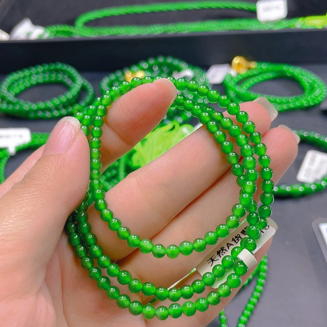 翡翠未镶嵌颈饰