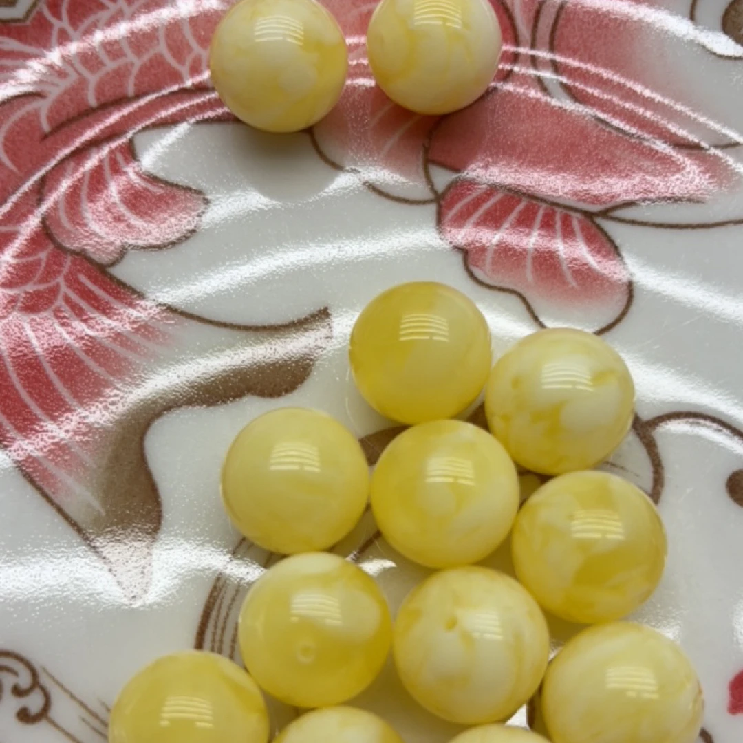 W17琥珀蜜蜡16mm单珠