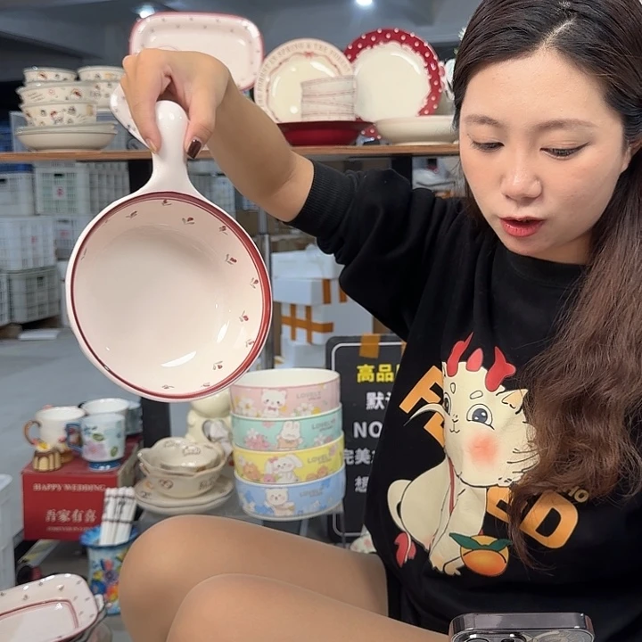 瓷微瑕陶瓷餐具釉下彩