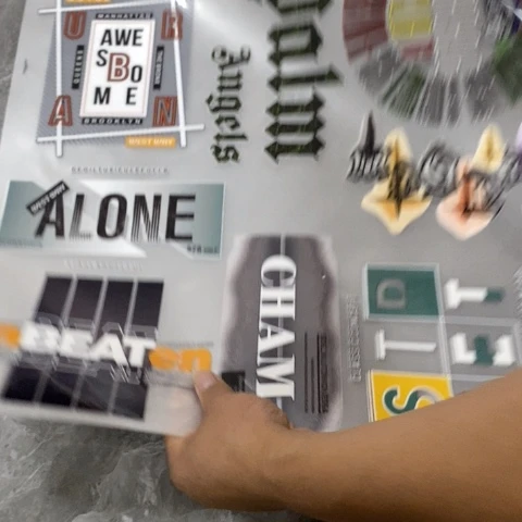 棉27号发泡烫画1张