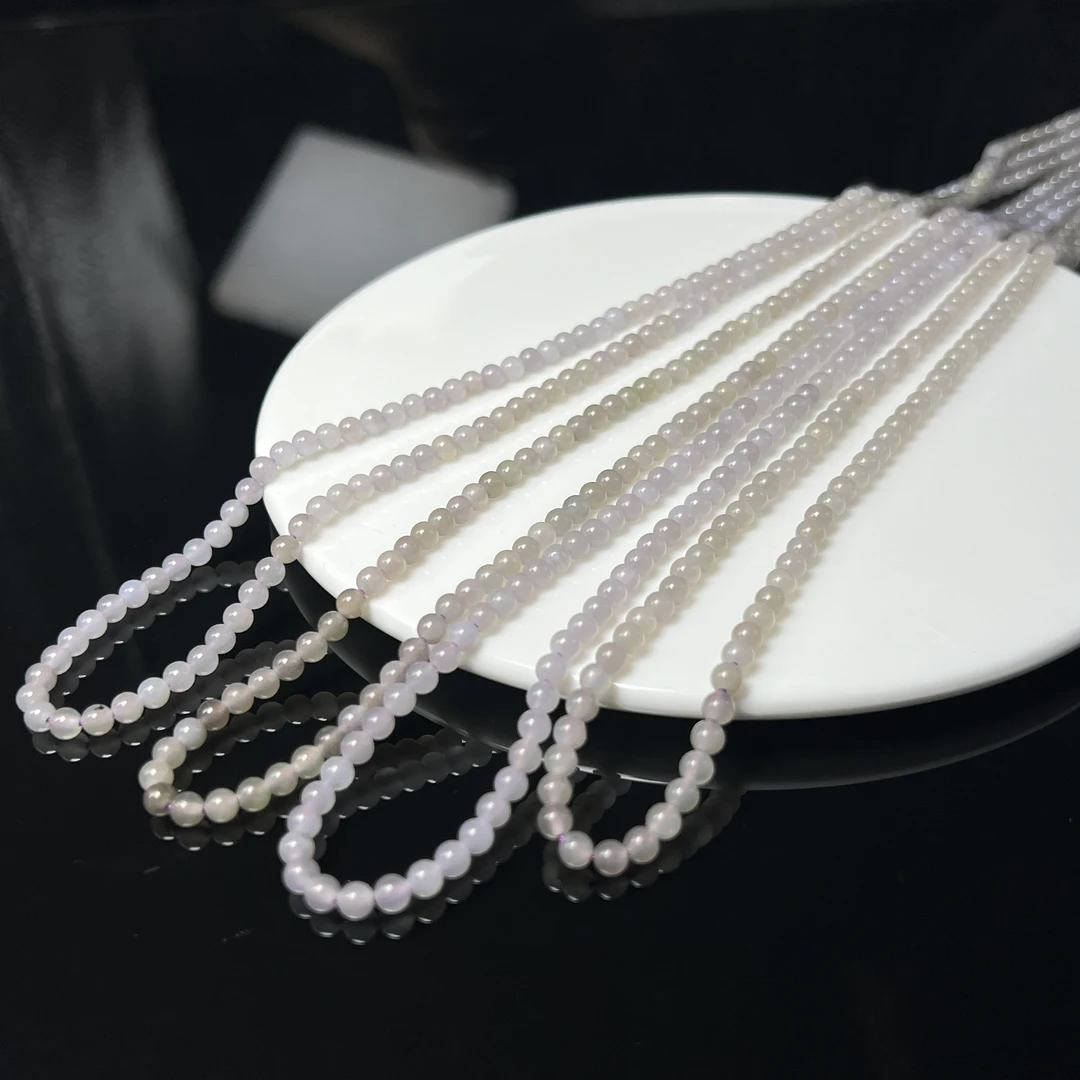 【老郑家】和田玉项链 约4mm （多样性发一件）37