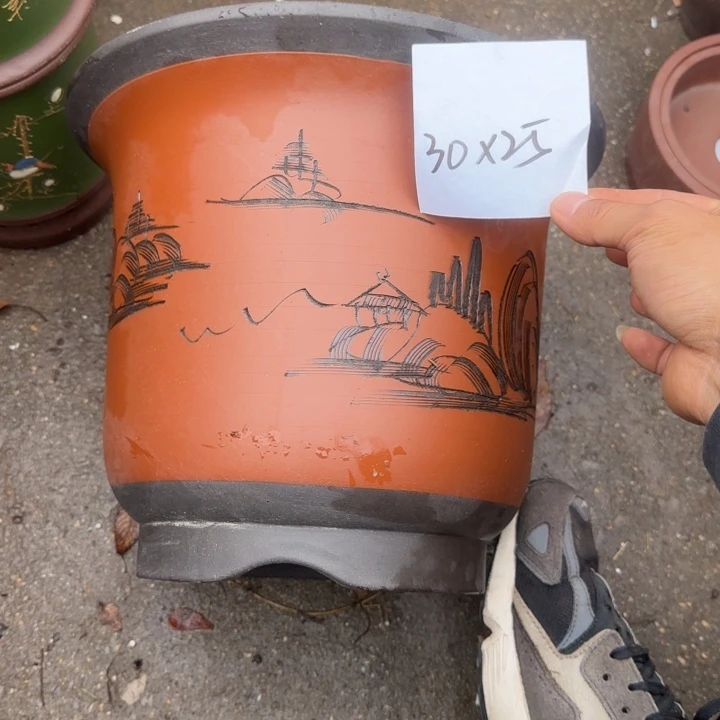 紫砂花盆特价商品