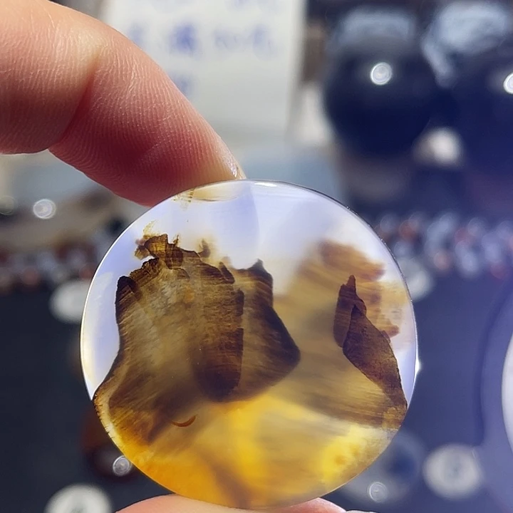 玛瑙/玉髓未镶嵌吊坠(不含链)