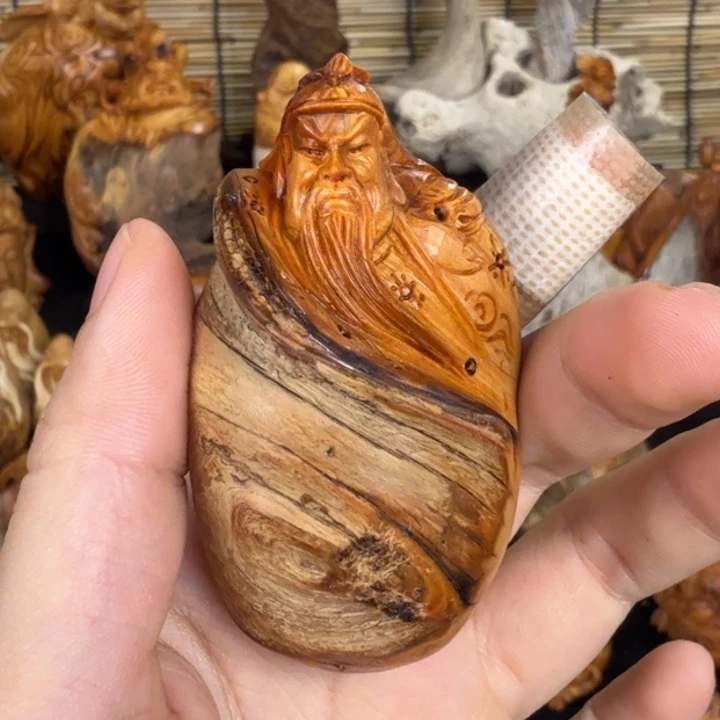 柏木（崖柏）手把件