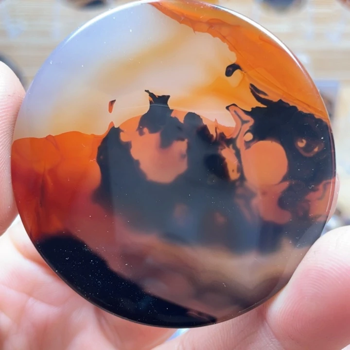 玛瑙/玉髓吊坠未镶嵌