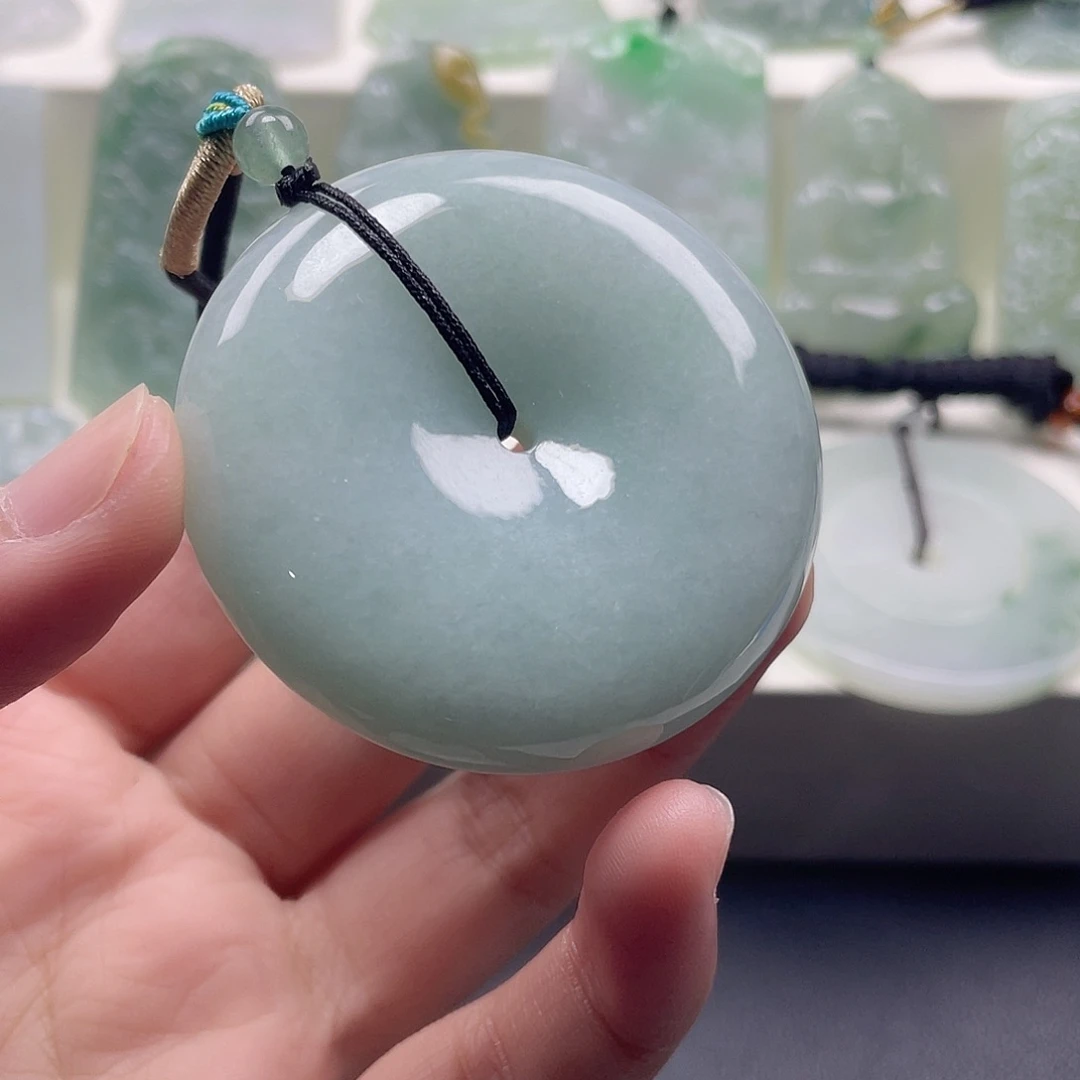 翡翠未镶嵌颈饰天然翡翠1111111