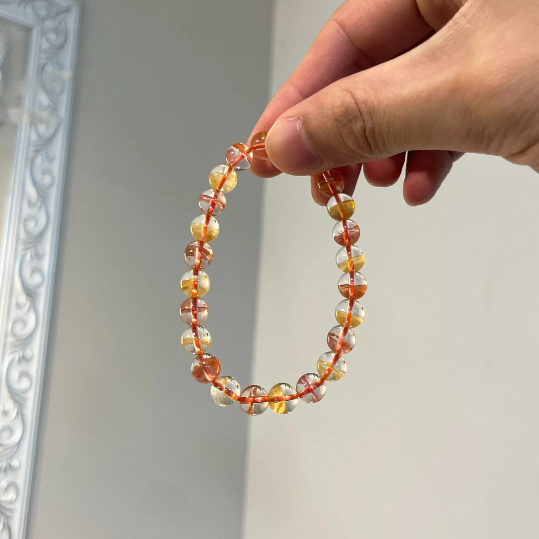 【蜜棠珠宝】锦鲤胶花手串 Q1-007