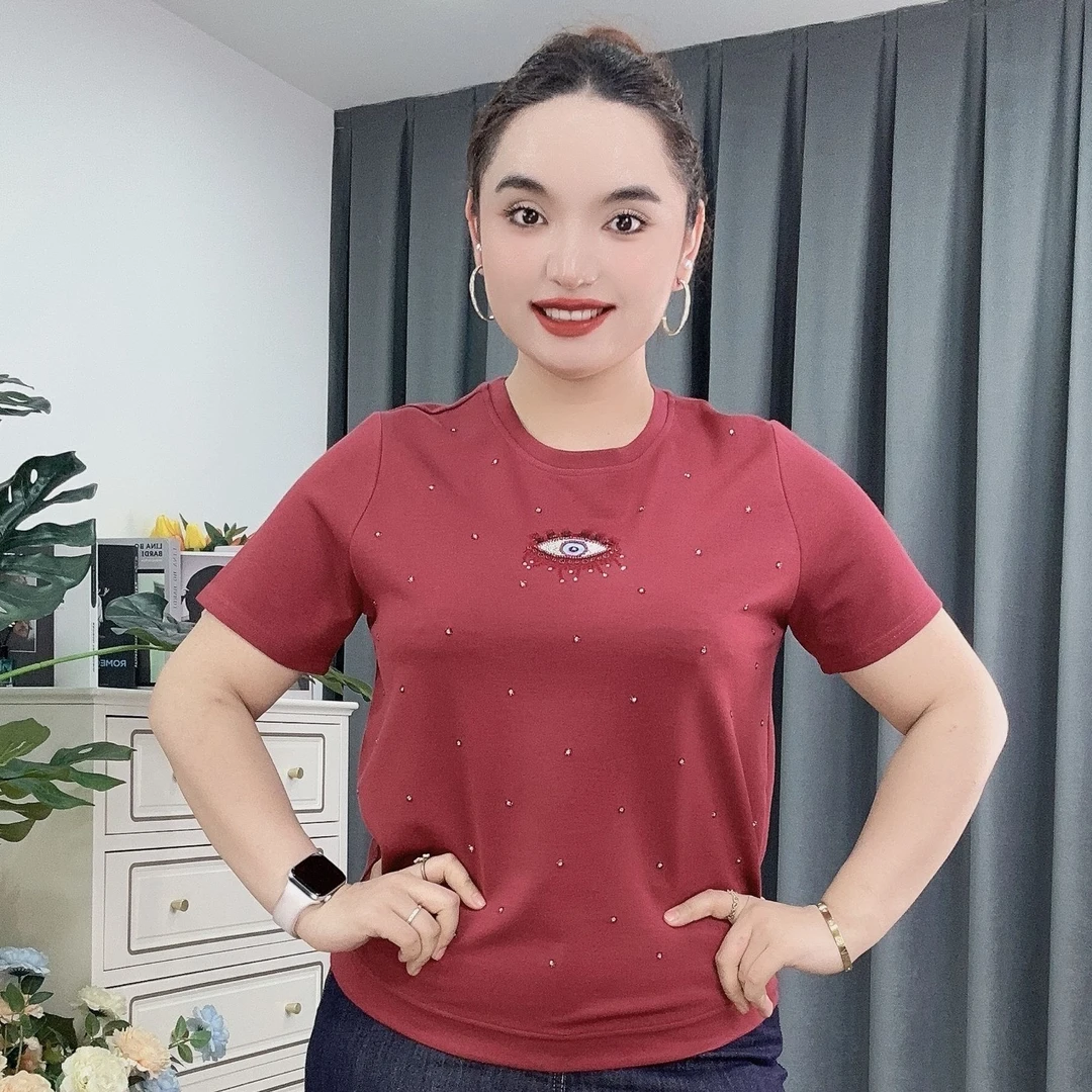 时尚气质百搭洋气高级感KOZ款T恤