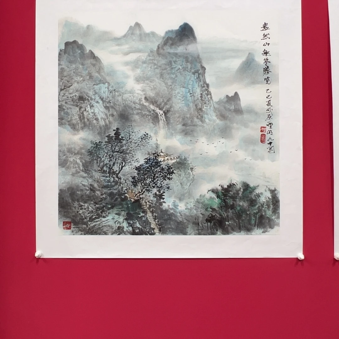 叶***勇国画沈丰明4平尺精品