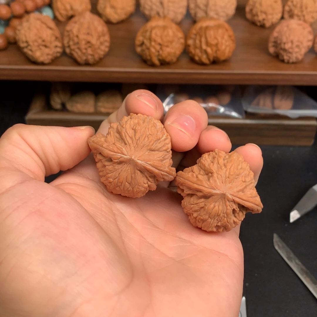 阿****手串文玩核桃40磨盘