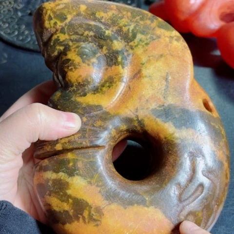 紫金钵盂菩提把件