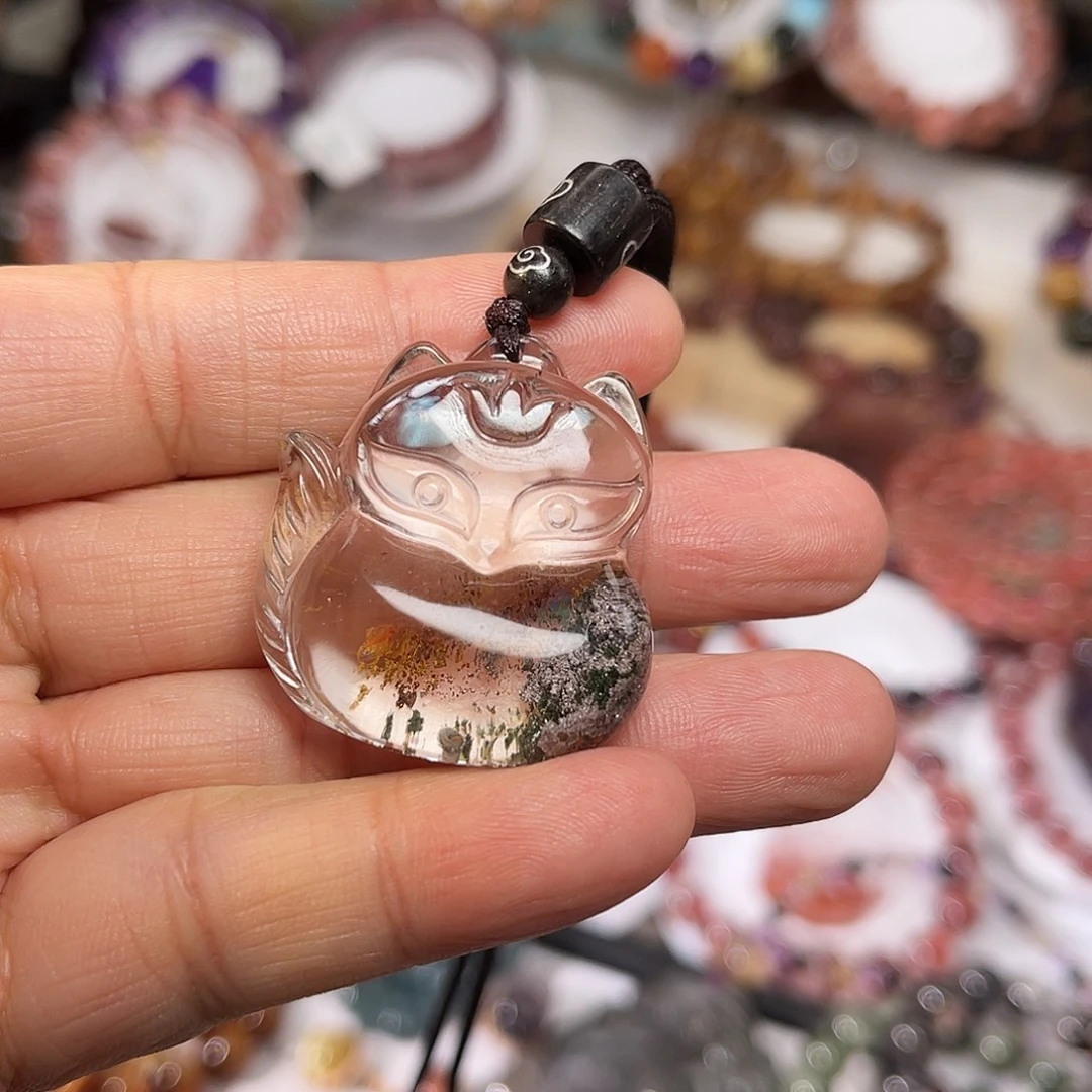 未镶嵌颈饰水晶订制