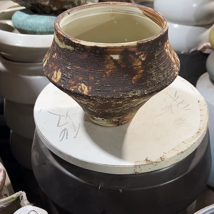 景德镇精品花盆栽适合口15高15