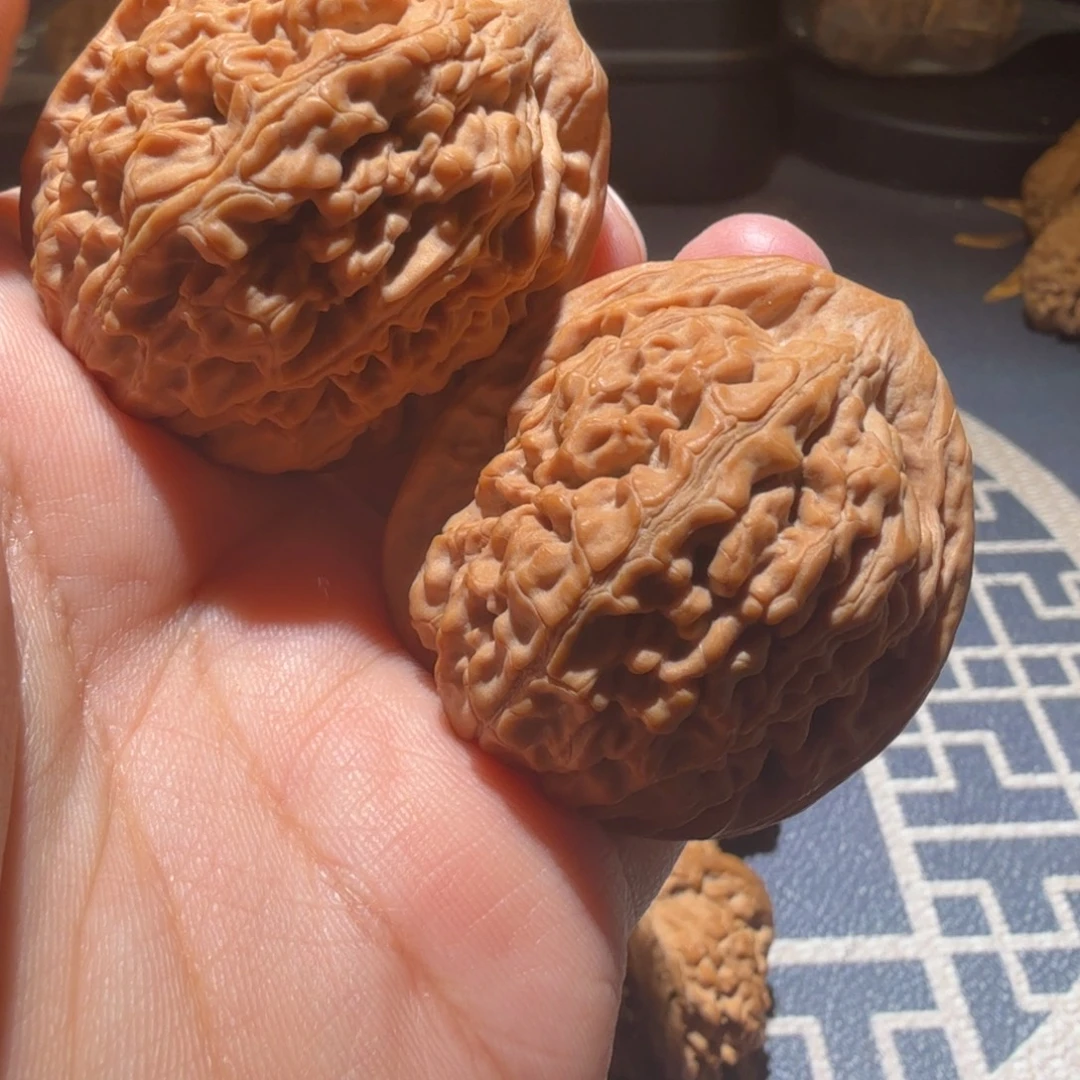 把件文玩核桃莲花