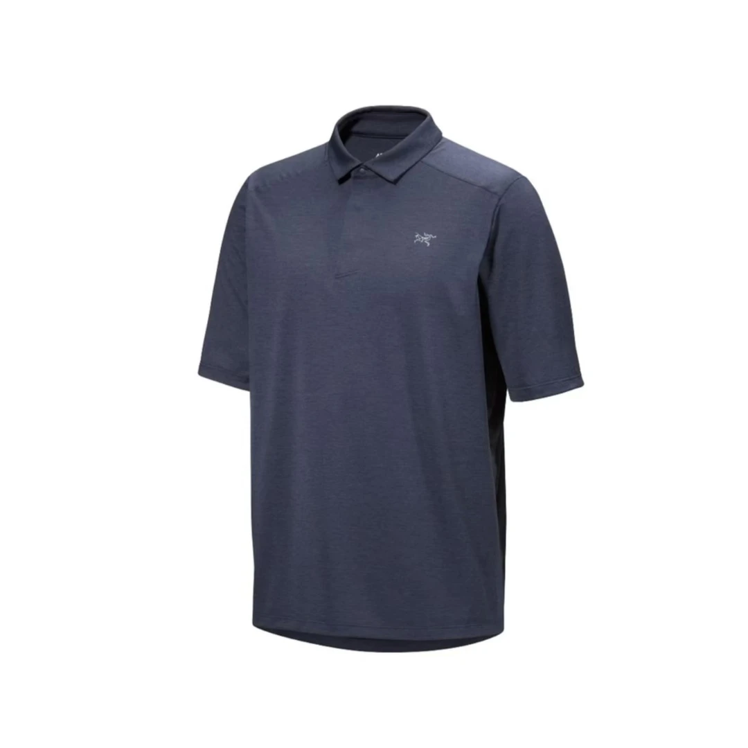 ARC'TERYX/始祖鸟Cormac Polo Shirt Ss 纯色logo休闲短袖Polo衫