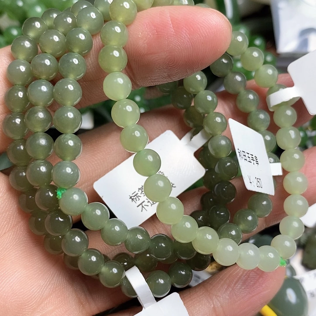 和田玉手链未镶嵌