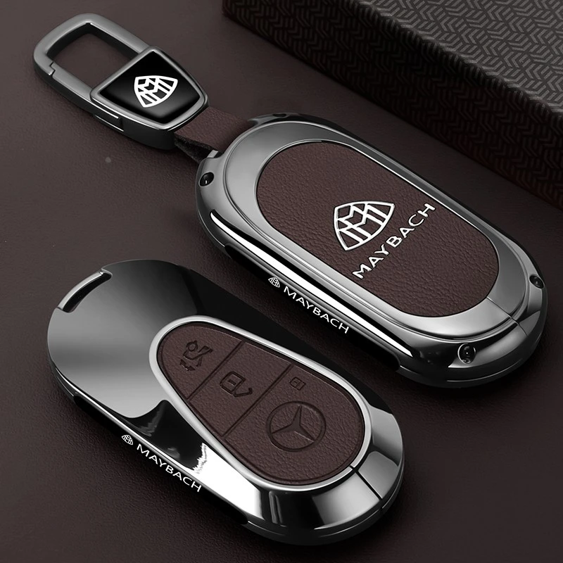 新款梅赛德斯迈巴赫s480钥匙套奔驰s级s680汽车gls480壳gls600扣