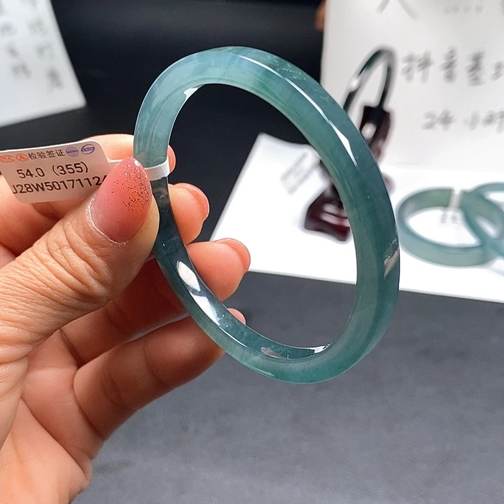 翡翠手镯未镶嵌54尺寸