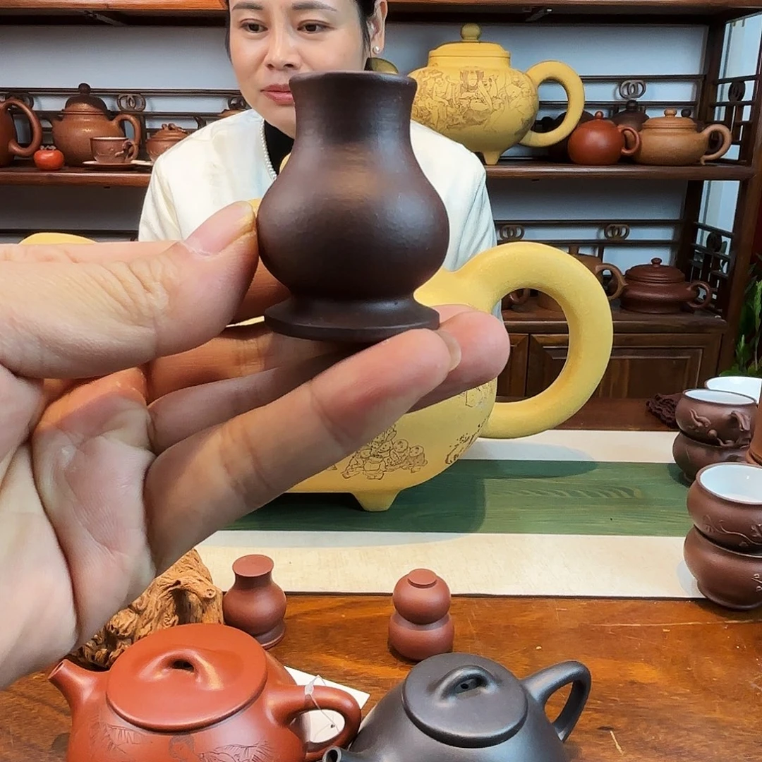 紫砂茶杯盖置紫砂