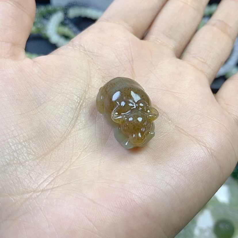 【闪购商品】和田玉颈饰未镶嵌青*