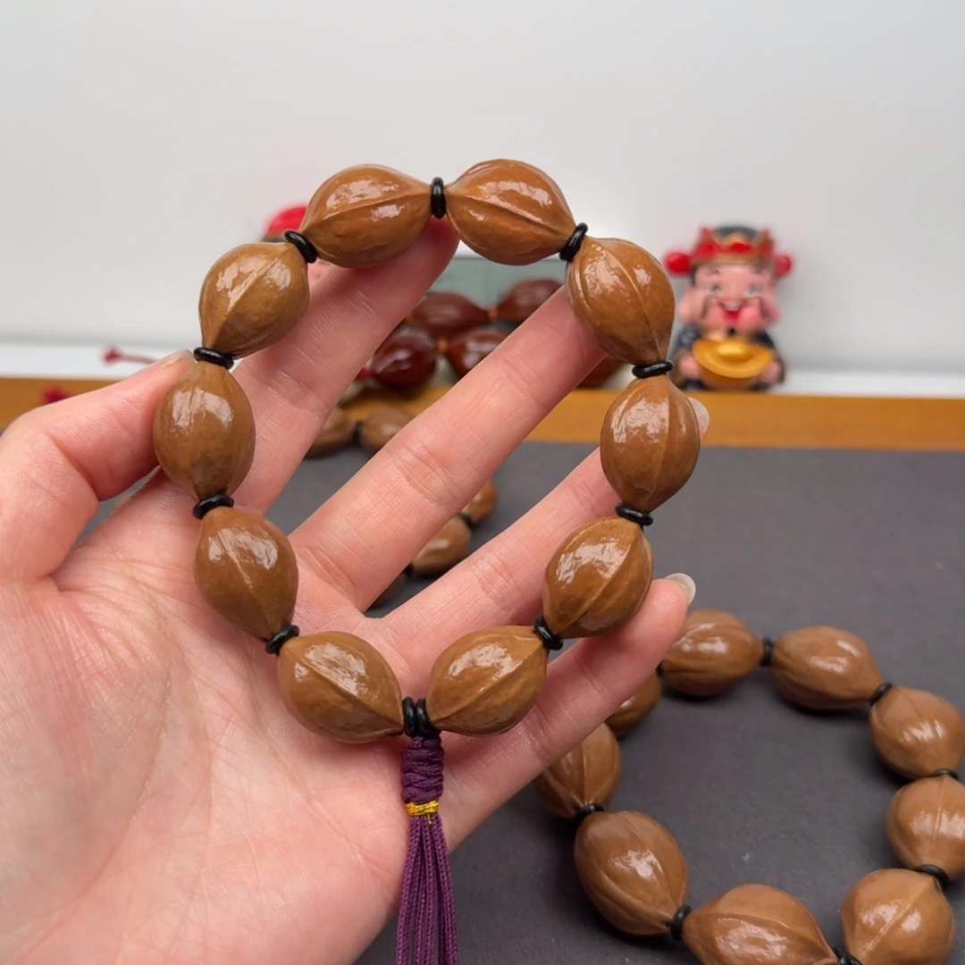 16*25精品梅林铁核手串