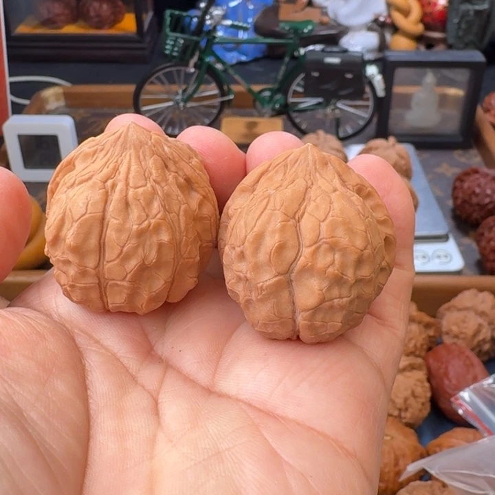 文玩核桃把件龟甲纹