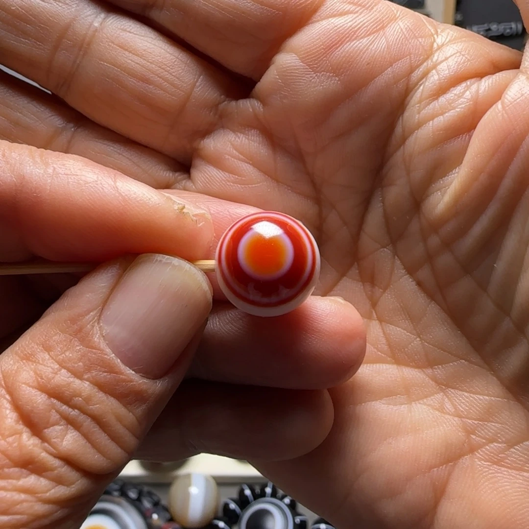 德***玛瑙/玉髓合金颈饰