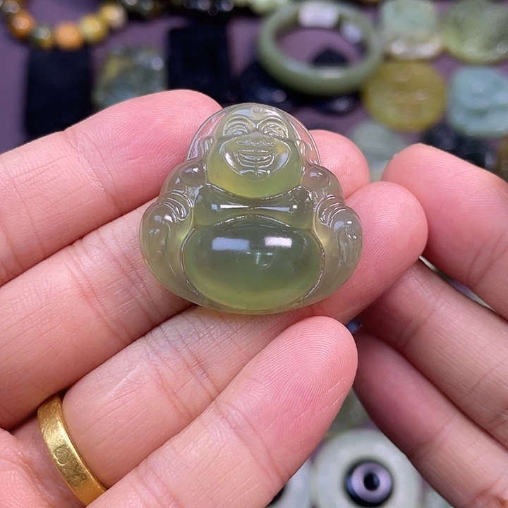 蛇纹石玉未镶嵌手链